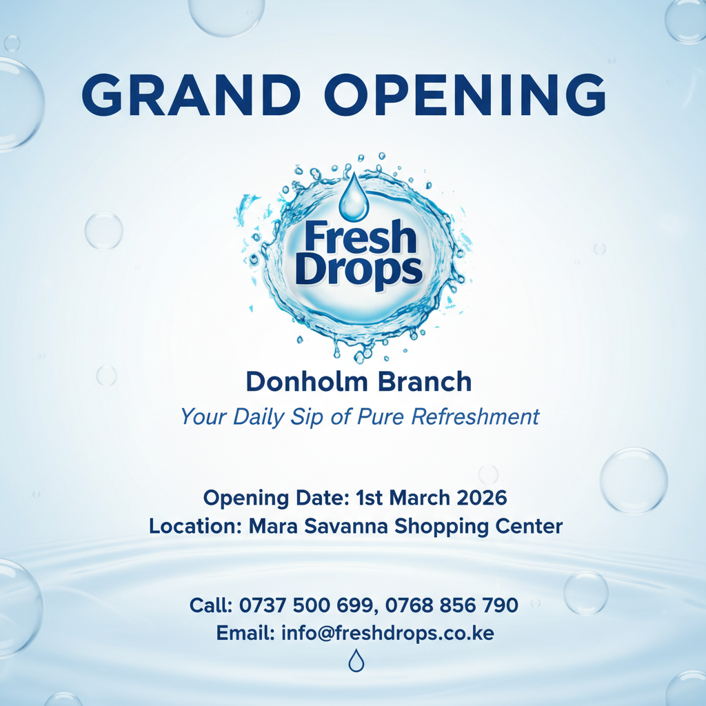 Grand Opening - Fresh Drops Donholm Branch